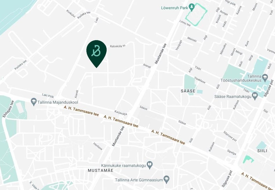 Vaikne ja kaasaegne naabruskond Mustamäe südames